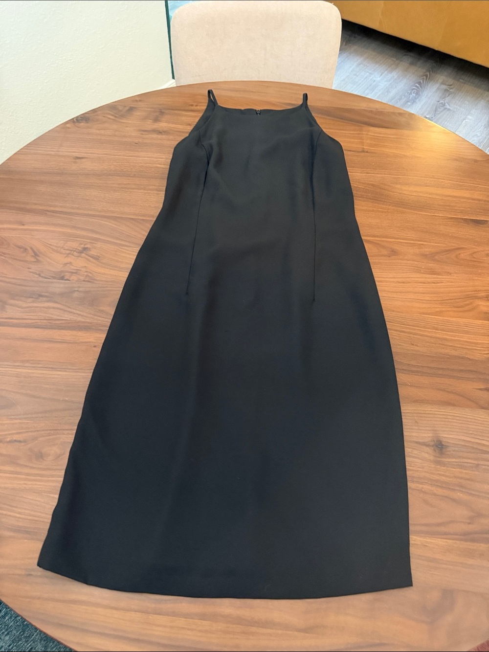 Sharon Young Black Midi Slip Dress